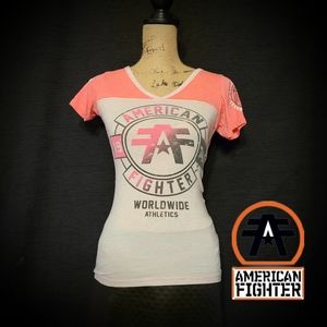 American Fighter V-Neck Tee